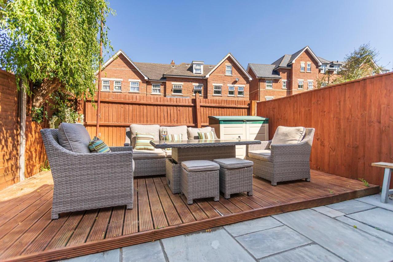 Modern 3 Bed, Heart Of Ashley Cross, 5 Mins To Sandbanks Poole Εξωτερικό φωτογραφία